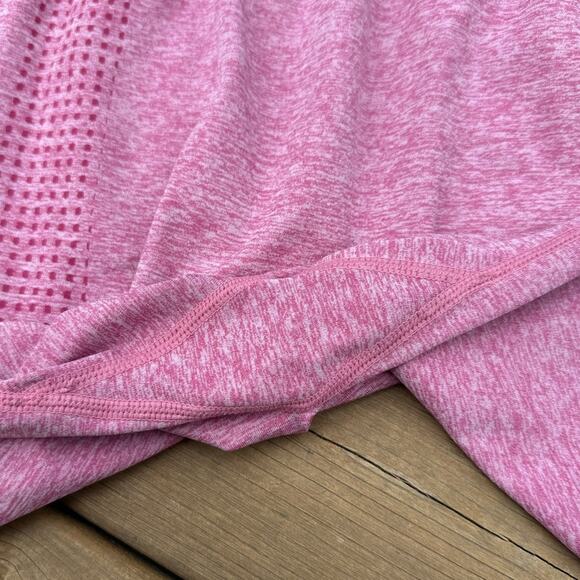 Gym Wolf size L High-Waisted Athletic Leggings - Magenta Pink - Picture 5 of 9